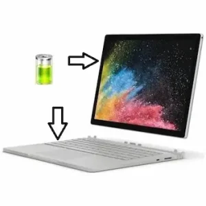 Remplacement batterie Microsoft Surfacebook